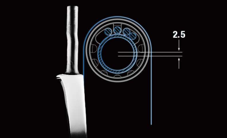 SR Offseted  Steer Tube Design 